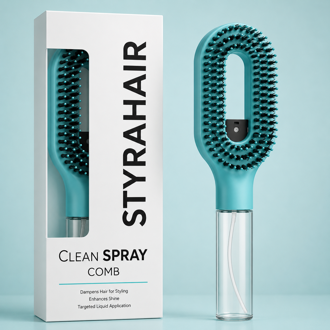 2 in 1 Misting Detangling Brush