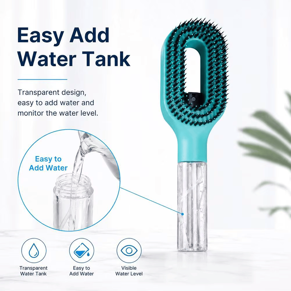 2 in 1 Misting Detangling Brush
