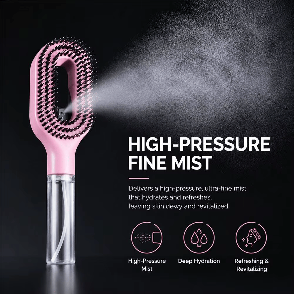 2 in 1 Misting Detangling Brush