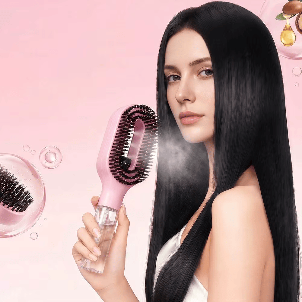 2 in 1 Misting Detangling Brush