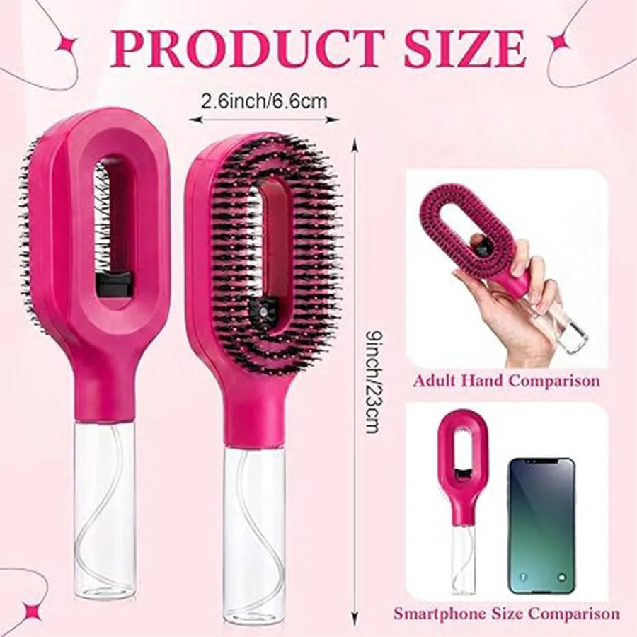2 in 1 Misting Detangling Brush