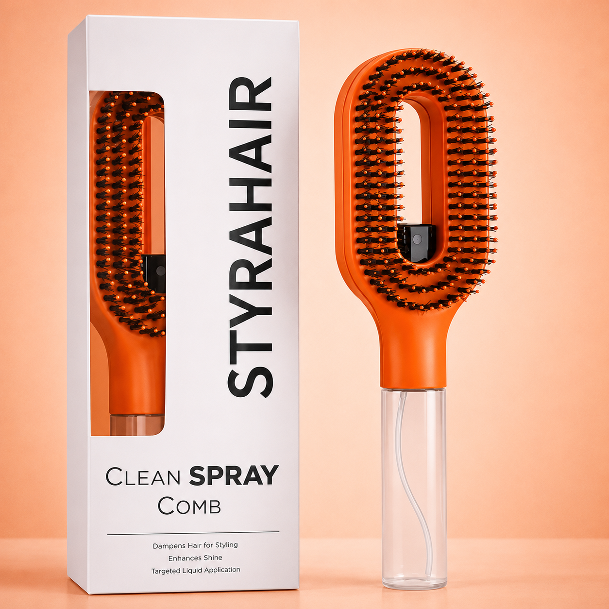2 in 1 Misting Detangling Brush